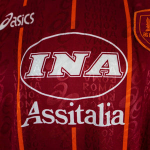 MAGLIA HOME AS ROMA 1996/1997 BERNARDINI 21 by ASICS - Home (10)