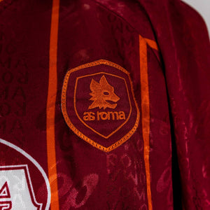 MAGLIA HOME AS ROMA 1996/1997 BERNARDINI 21 by ASICS - Home (4)