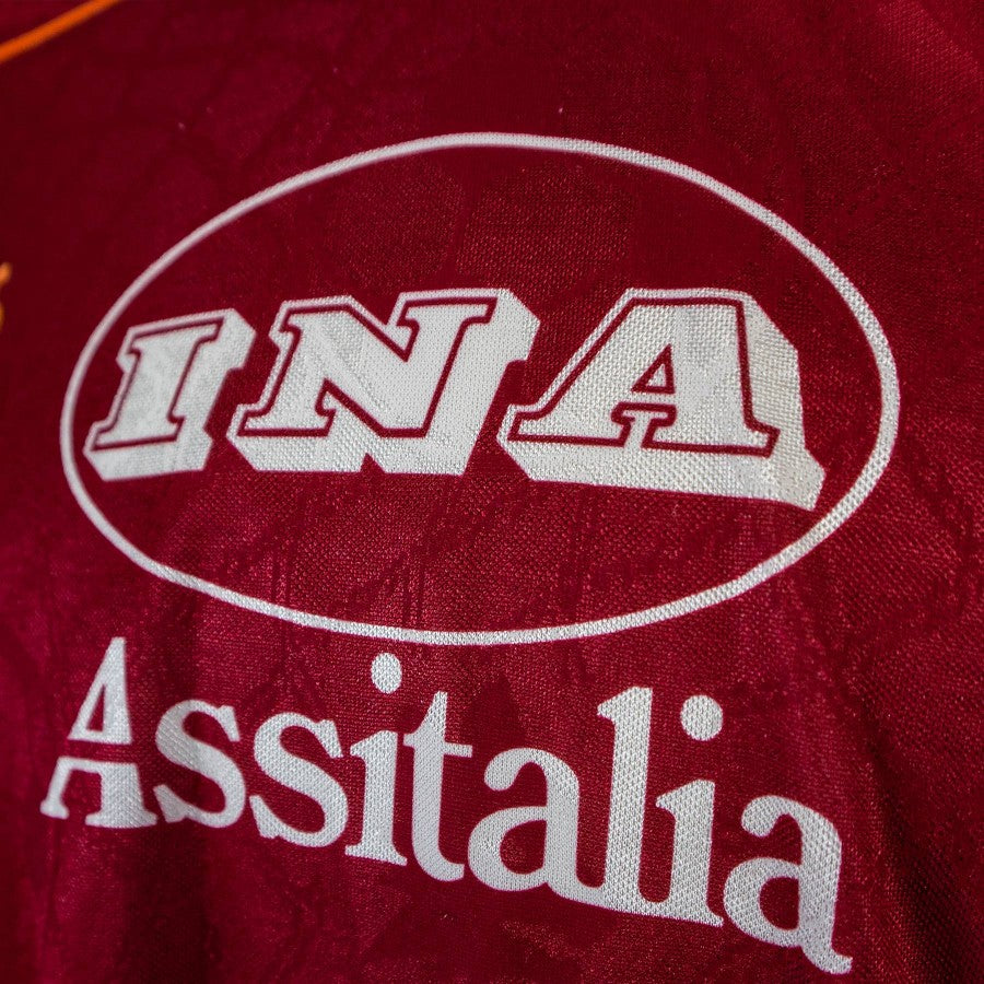 MAGLIA HOME AS ROMA ASICS 1995/1996 ML by ASICS - Le 7 sorelle (6)