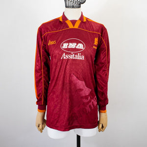MAGLIA HOME AS ROMA ASICS 1995/1996 ML by ASICS - Le 7 sorelle
