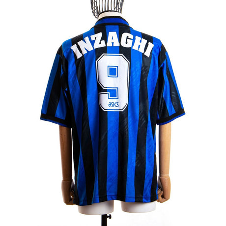 maglia home atalanta asics 1997/1998 Inzaghi 9 by ASICS - Home