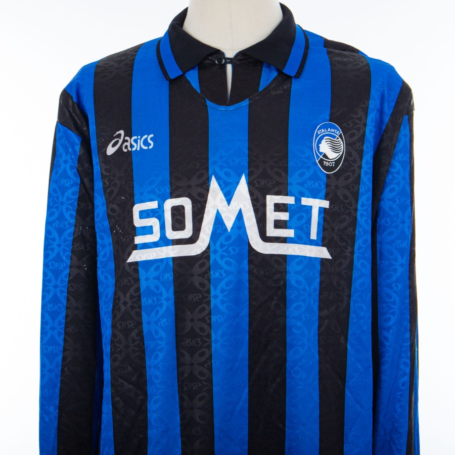 Maglia Home Atalanta Asics Fortunato 5 1995/1996 by ASICS - Home (7)