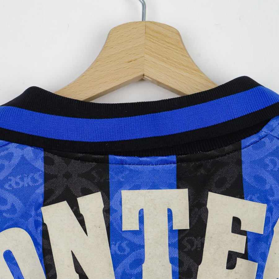 Maglia Home Atalanta Asics Montero 9 1995/1996 by ASICS - Home (3)