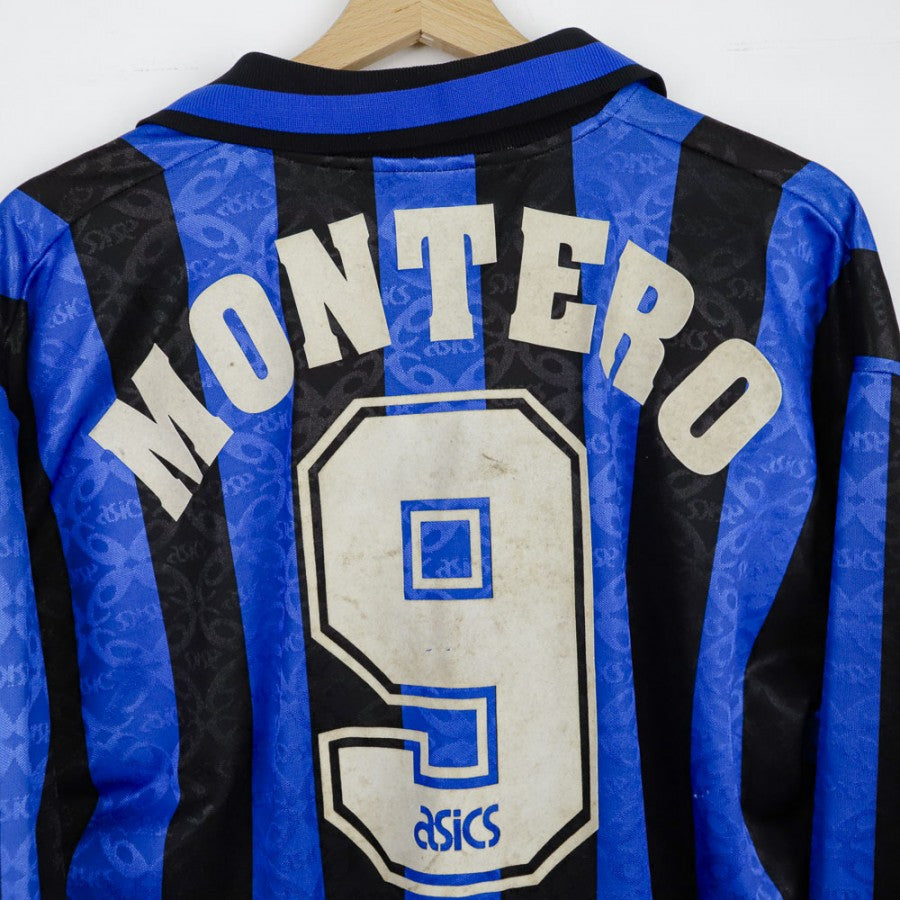 Maglia Home Atalanta Asics Montero 9 1995/1996 by ASICS - Home (4)