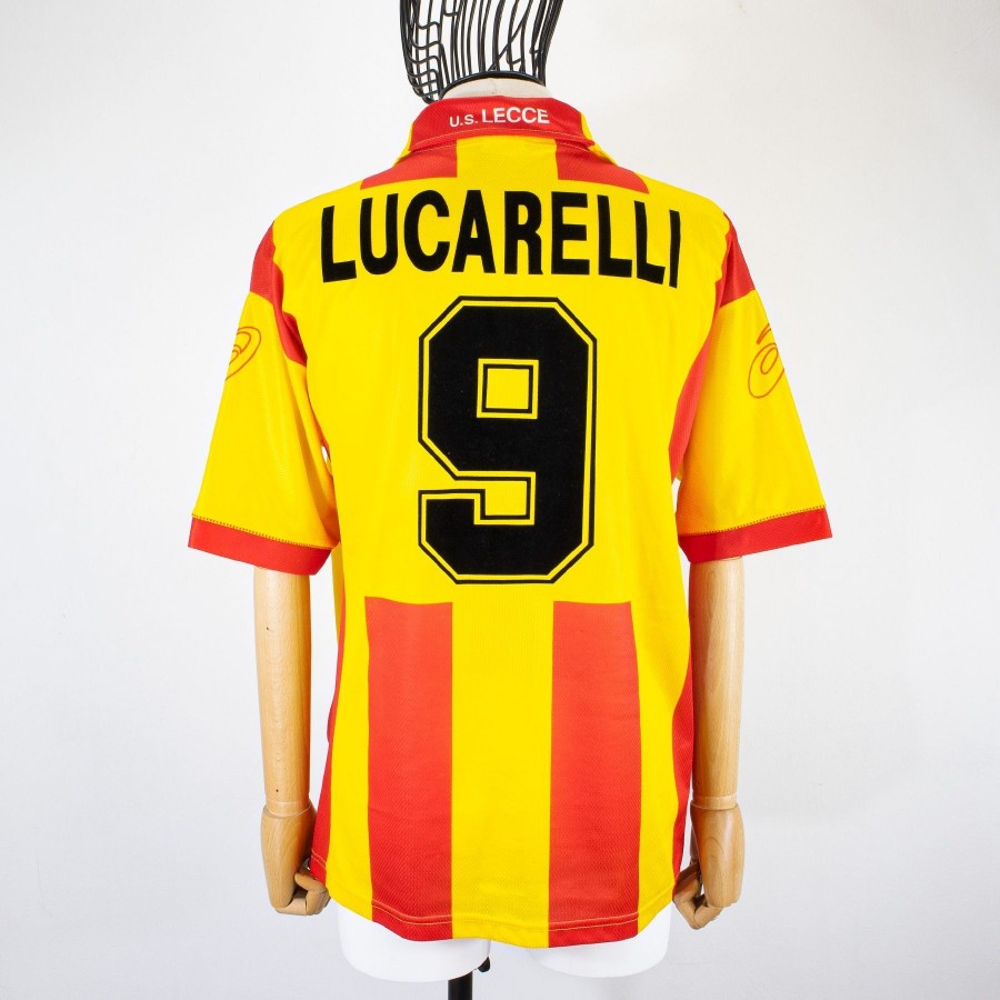 LECCE HOME JERSEY ASICS 1999/2000 LUCARELLI 9