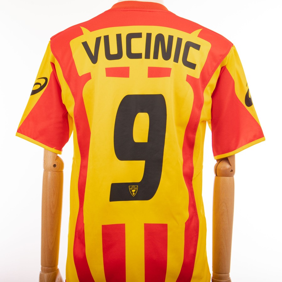 ウェア Lecce L/S  05/06 No.8 Dalla Bona 2005/2006 lecce asics home jersey