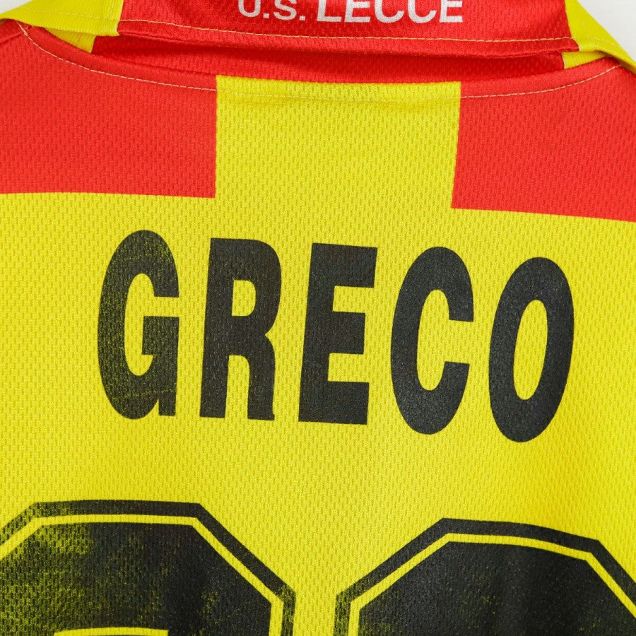 maglia home lecce Greco 29 1999/2000 by ASICS - Home (4)
