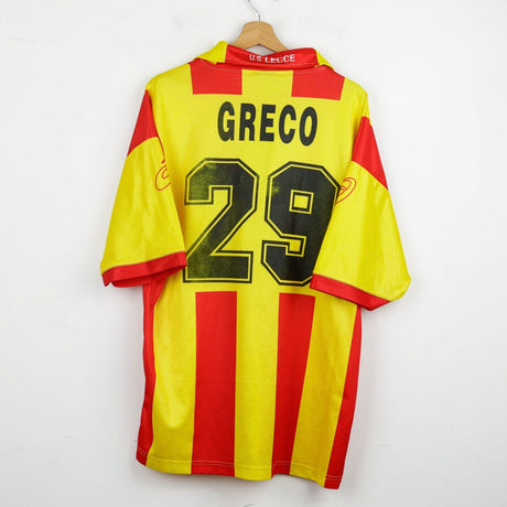 maglia home lecce Greco 29 1999/2000 by ASICS - Home