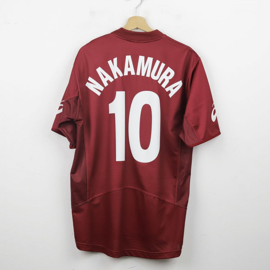 maglia home reggina asics NAKAMURA 10 2003/2004 by ASICS - Home