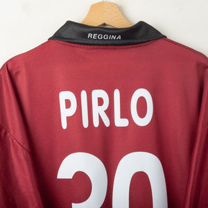 Maglia Home Reggina Asics Pirlo 30 1999/2000 by ASICS - Home (4)