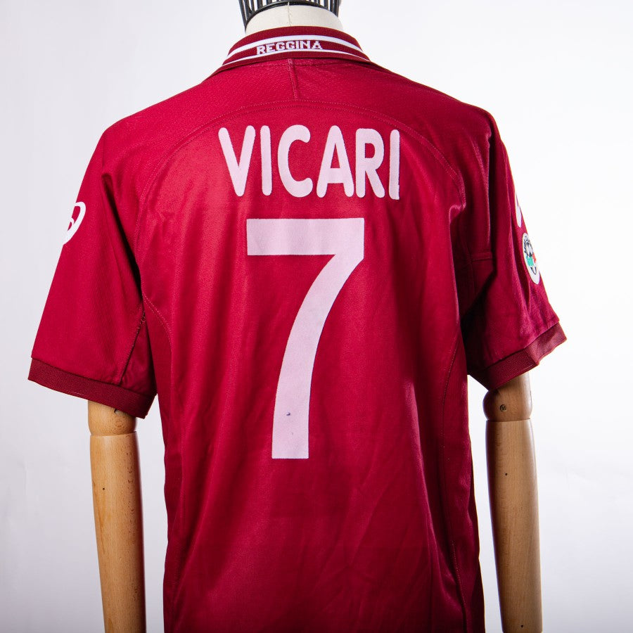 maglia home reggina asics vicari 7 2001/2002  by ASICS - Home (7)