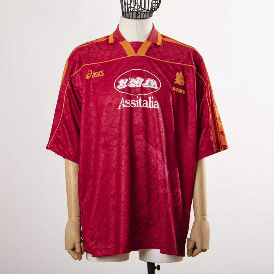 maglia home roma asics 1995/1996 giannini 10 by ASICS - Home (2)