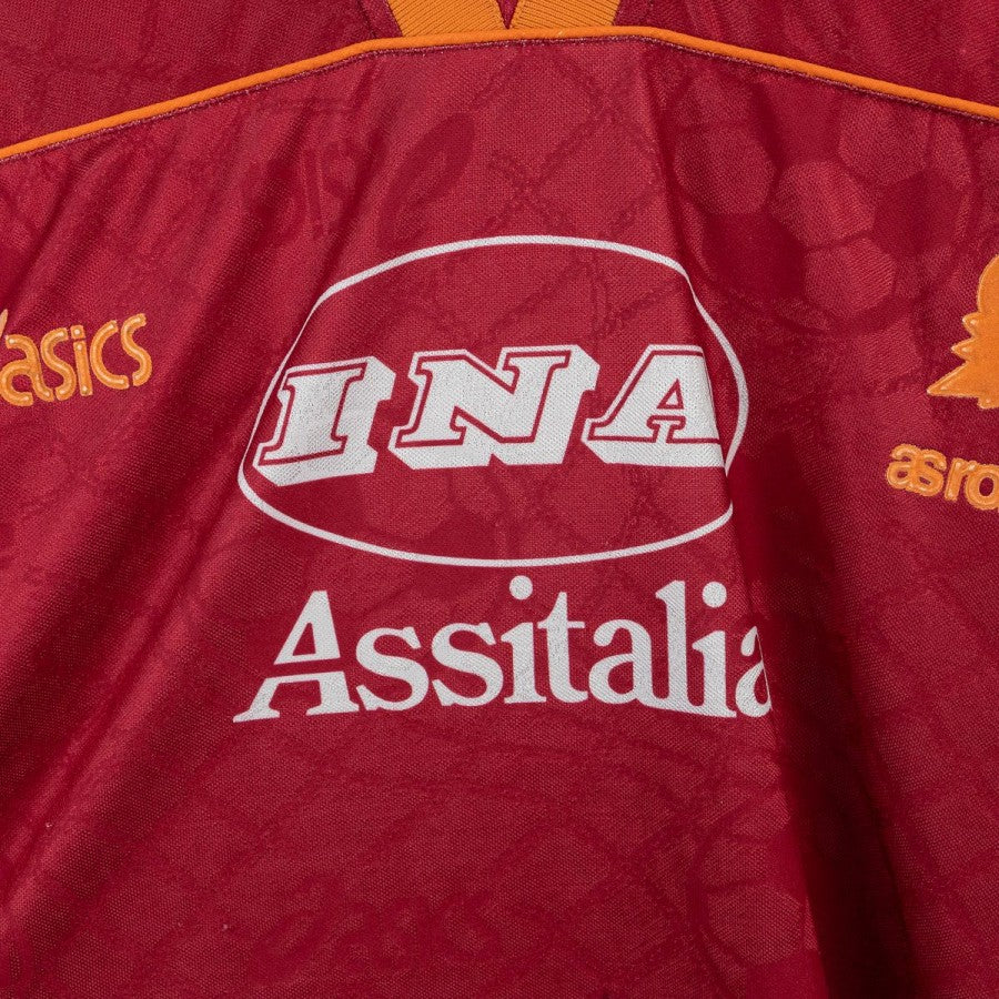 maglia Home roma asics Aldair 5 1995/1996 by ASICS - Home (11)