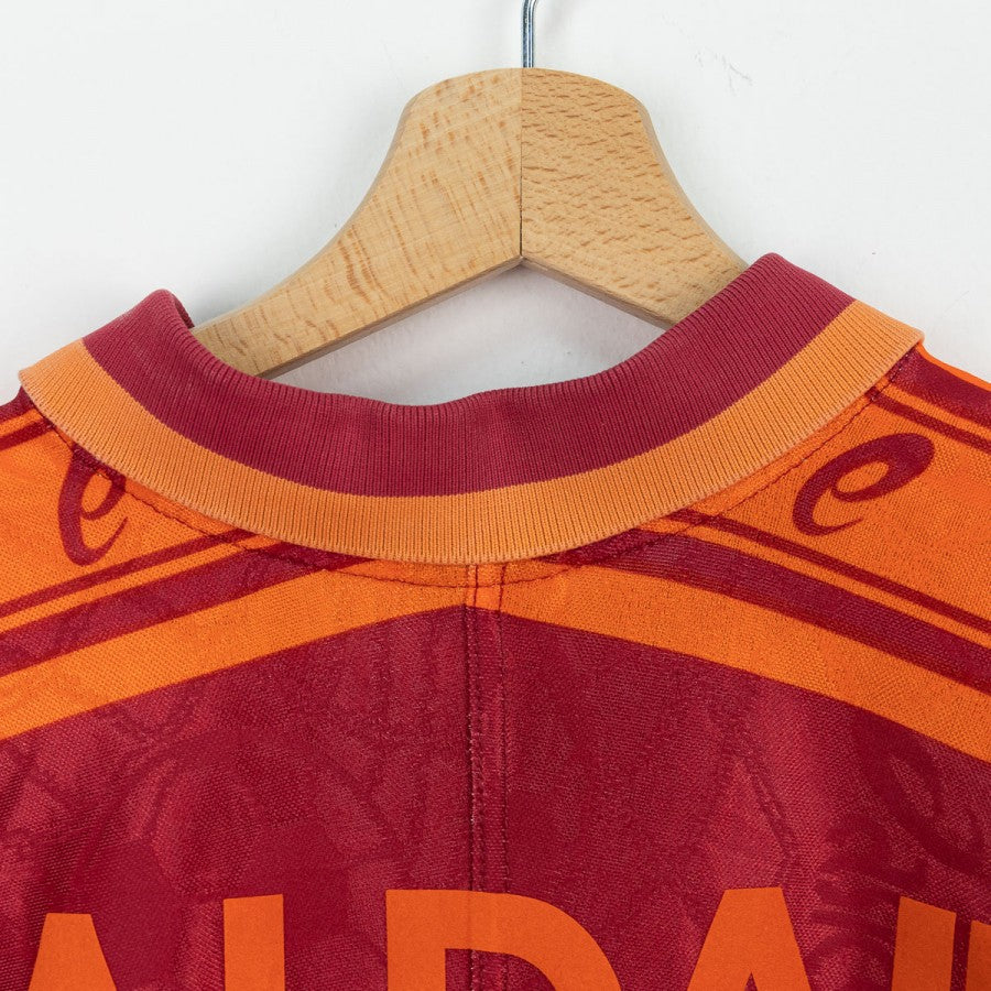 maglia Home roma asics Aldair 5 1995/1996 by ASICS - Home (3)