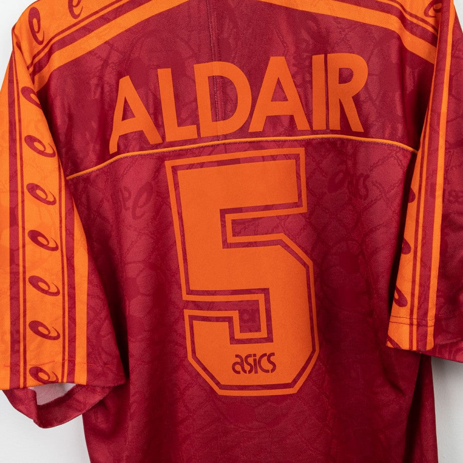 maglia Home roma asics Aldair 5 1995/1996 by ASICS - Home (4)