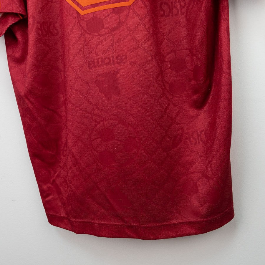 maglia Home roma asics Aldair 5 1995/1996 by ASICS - Home (8)