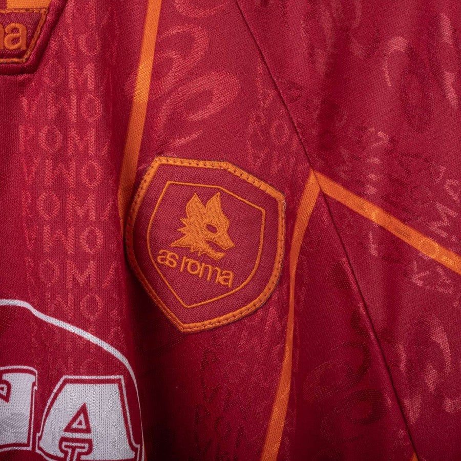Maglia Home Roma Asics Aldair 6 1996/1997 by ASICS - Home (12)