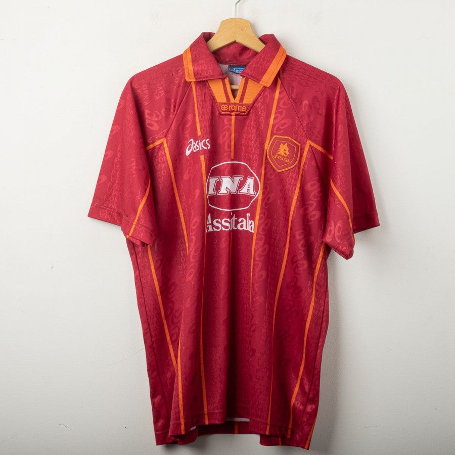 Maglia Home Roma Asics Aldair 6 1996/1997 by ASICS - Home (2)