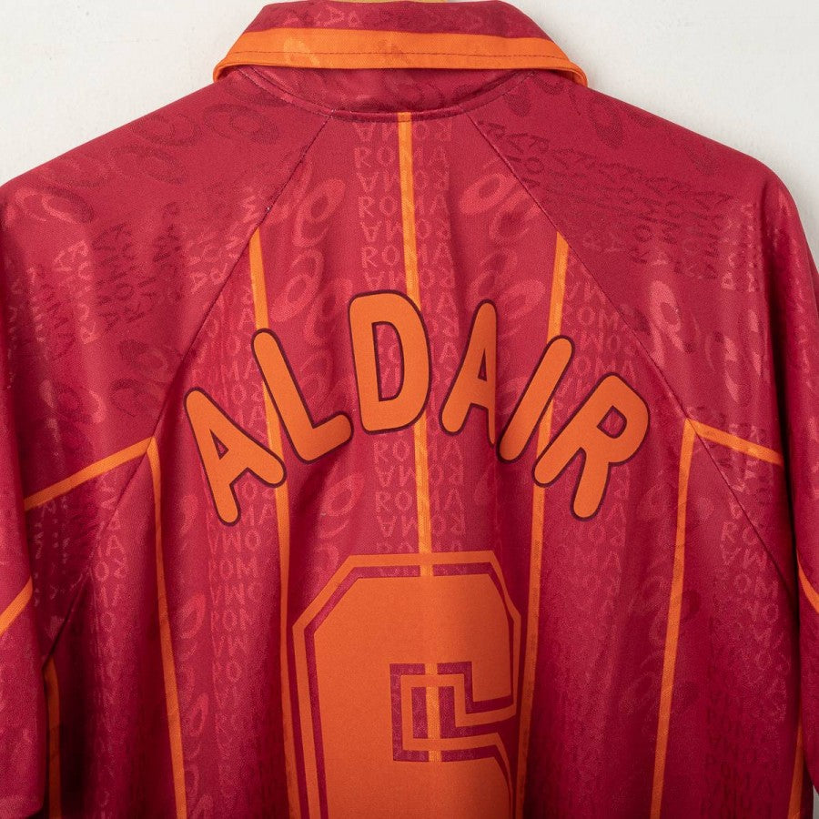 Maglia Home Roma Asics Aldair 6 1996/1997 by ASICS - Home (4)