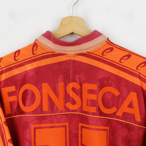 Maglia Home Roma Asics Fonseca 11 1995/1996 by ASICS - Home (17)