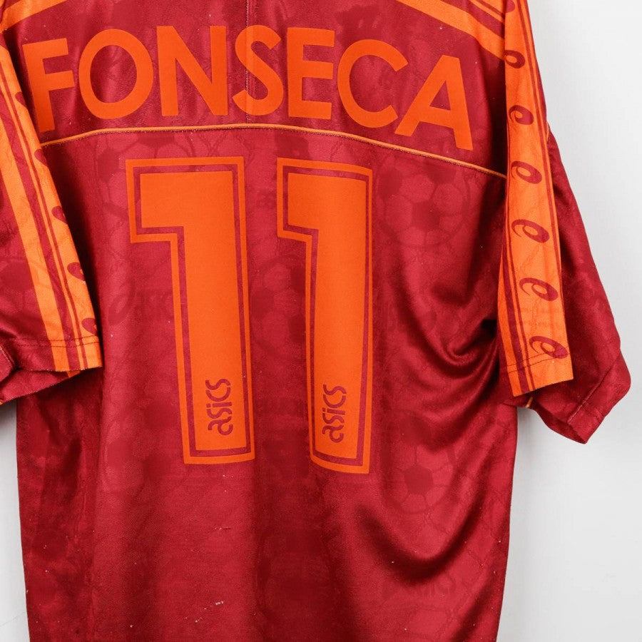 Maglia Home Roma Asics Fonseca 11 1995/1996 by ASICS - Home (19)