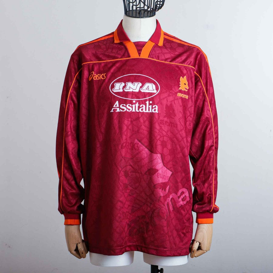 MAGLIA HOME ROMA ASICS LANNA 3 1995/1996 by ASICS - Home (2)