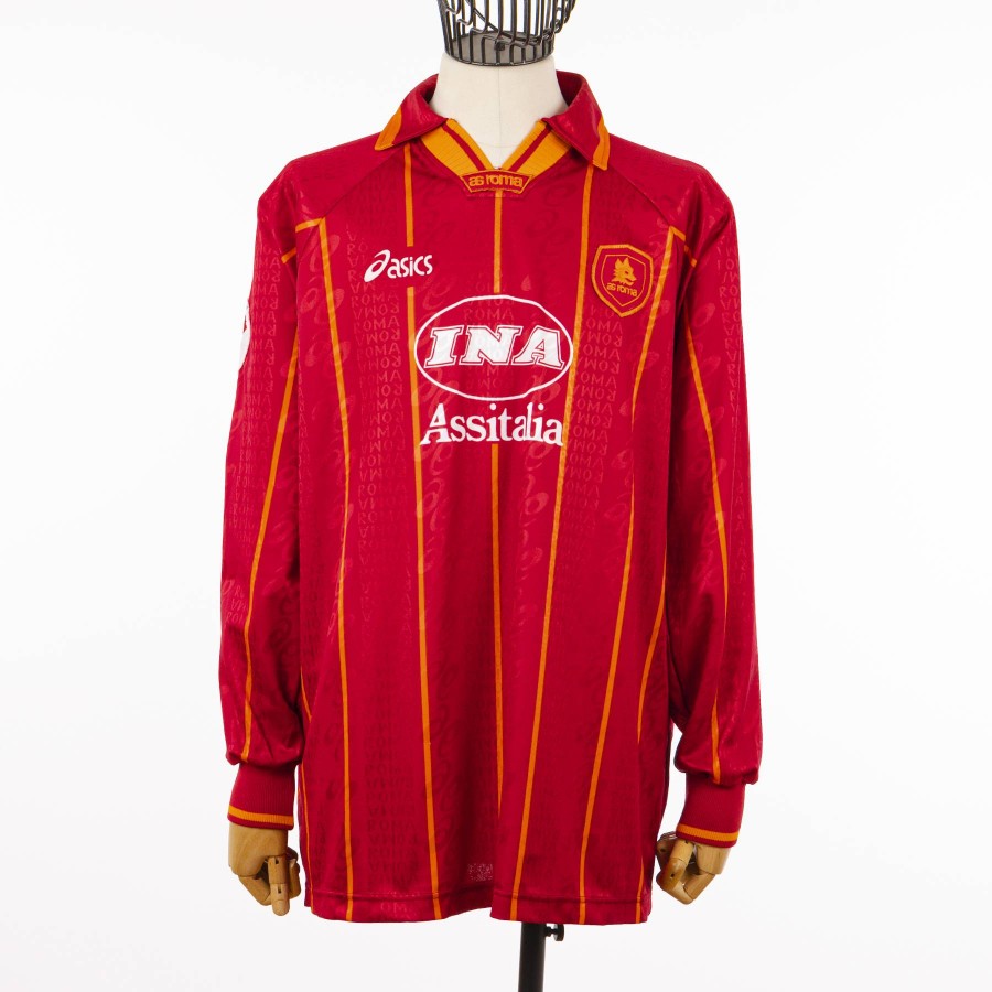 Maglia home Roma Asics Romondini 28 1996/1997 by ASICS - Home (2)