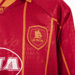 Maglia home Roma Asics Romondini 28 1996/1997 by ASICS - Home (4)