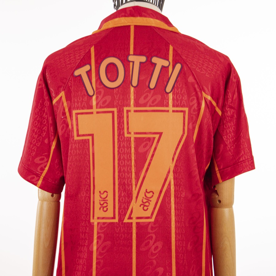 Maglia home Roma Asics Totti 17 1996/1997 by ASICS - Home (7)