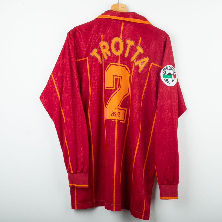 Roma Asics Trotta 2 1995/1996 Home Shirt