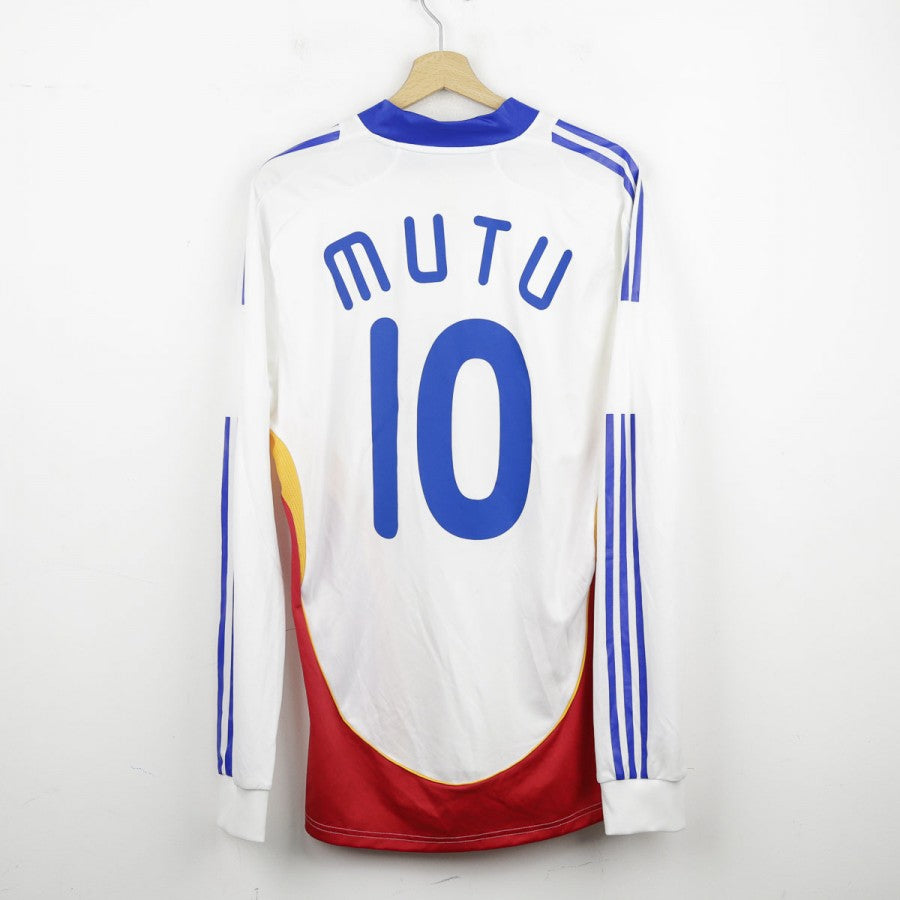 ROMANIA ルーマニア代表 80s 長袖 adidas adidas - ビンテージ adidas製 サッカー ルーマニア代表 ゲームシャツ