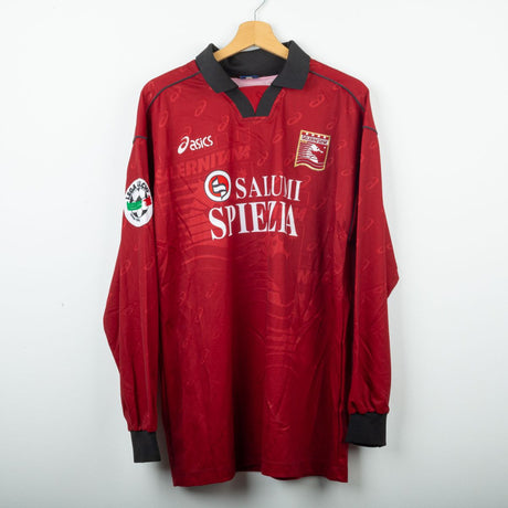 Maglia Home Salernitana Asics Del Grosso 30 1996/1997 by ASICS (2)