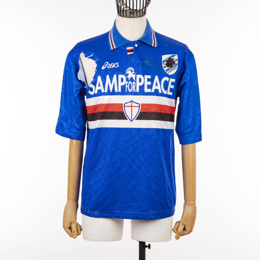 Maglia home Sampdoria 1995/1996 numero 14 by ASICS - Home (2)