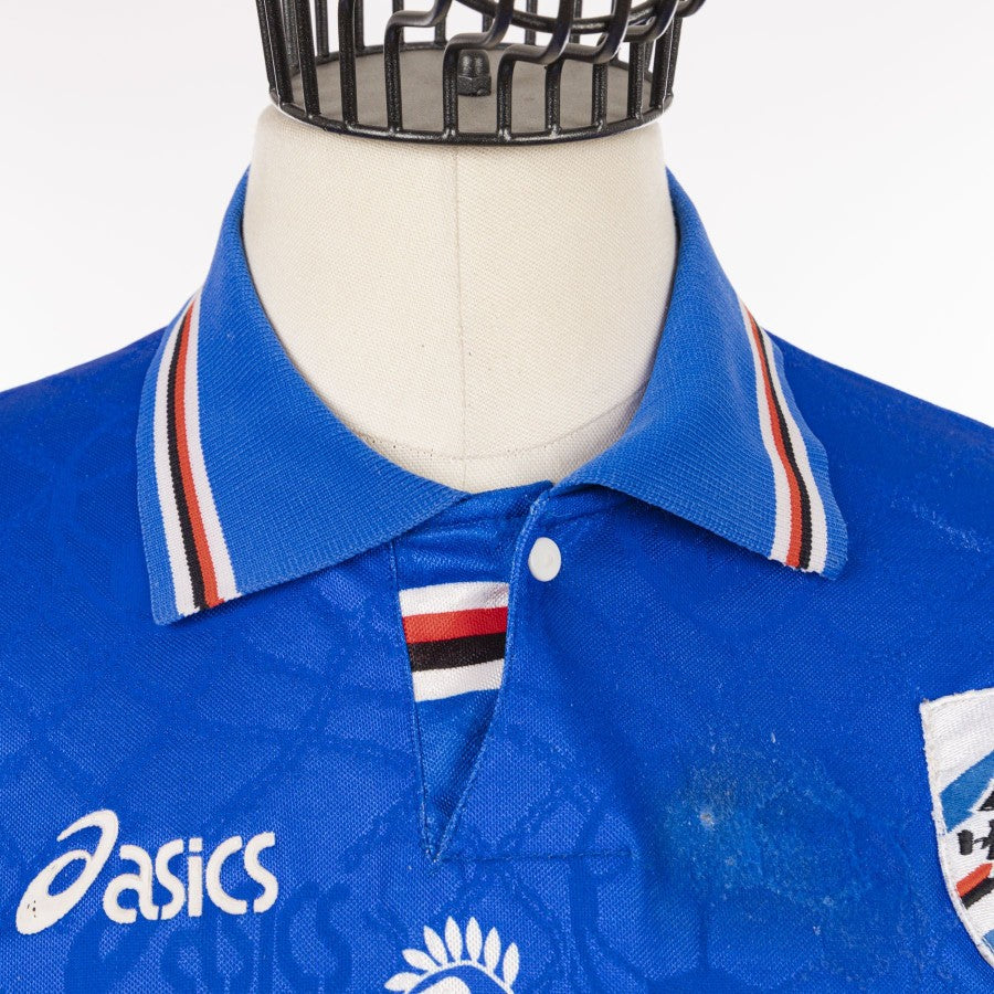 Maglia home Sampdoria 1995/1996 numero 14 by ASICS - Home (3)