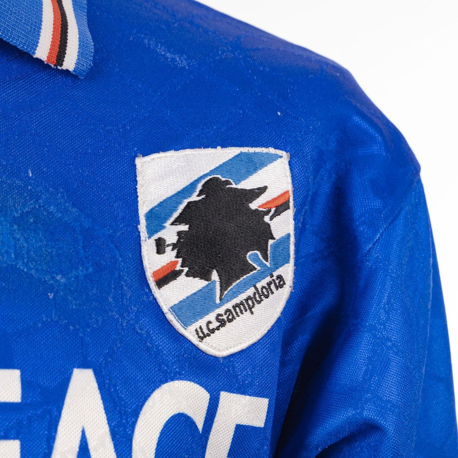 Maglia home Sampdoria 1995/1996 numero 14 by ASICS - Home (5)