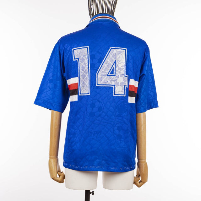 Maglia home Sampdoria 1995/1996 numero 14 by ASICS - Home