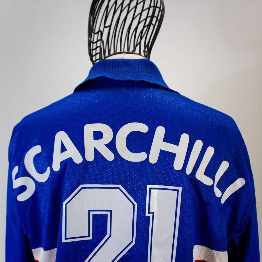 MAGLIA HOME SAMPDORIA ASICS 1997/1998 ML 21 SCARCHILLI by ASICS - Home (5)