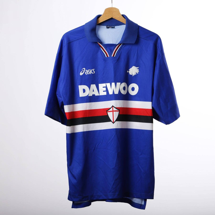 maglia home sampdoria asics 1998/1999 ortega 10  by ASICS - Home (2)