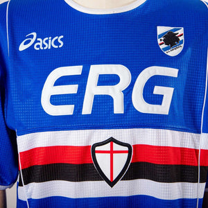 Maglia home Sampdoria Asics 2002/2003 Bazzani 9 by ASICS - Home (8)