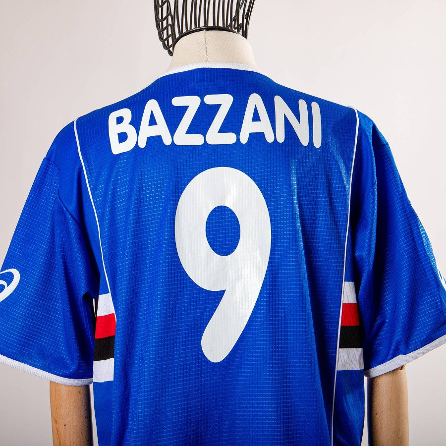 Maglia home Sampdoria Asics 2002/2003 Bazzani 9 by ASICS - Home (9)