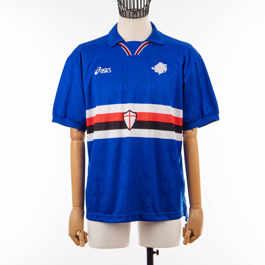 maglia home sampdoria asics klinsmann 18 1997/1998 by ASICS - Home (2)
