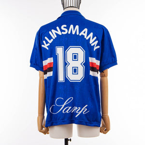 maglia home sampdoria asics klinsmann 18 1997/1998 by ASICS - Home