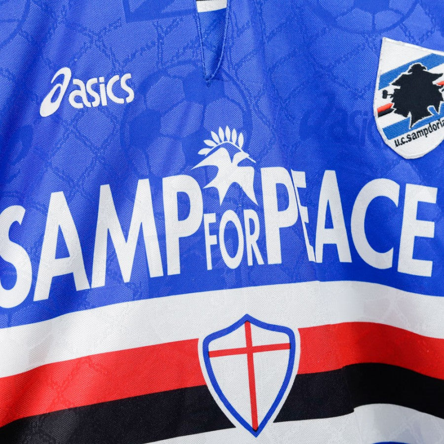 Maglia Home Sampdoria asics Mihajlovic 16 1995/1996 by ASICS - Home (17)