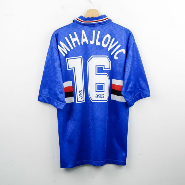 Maglia Home Sampdoria asics Mihajlovic 16 1995/1996 by ASICS - Home