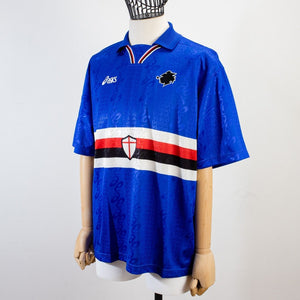 MAGLIA HOME SAMPDORIA ASICS SACCHETTI 6 1996/1997 by ASICS - Home (3)