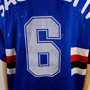 MAGLIA HOME SAMPDORIA ASICS SACCHETTI 6 1996/1997 by ASICS - Home (6)