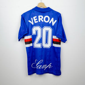 maglia home sampdoria asics veron 20 1996/1997 by ASICS - Home