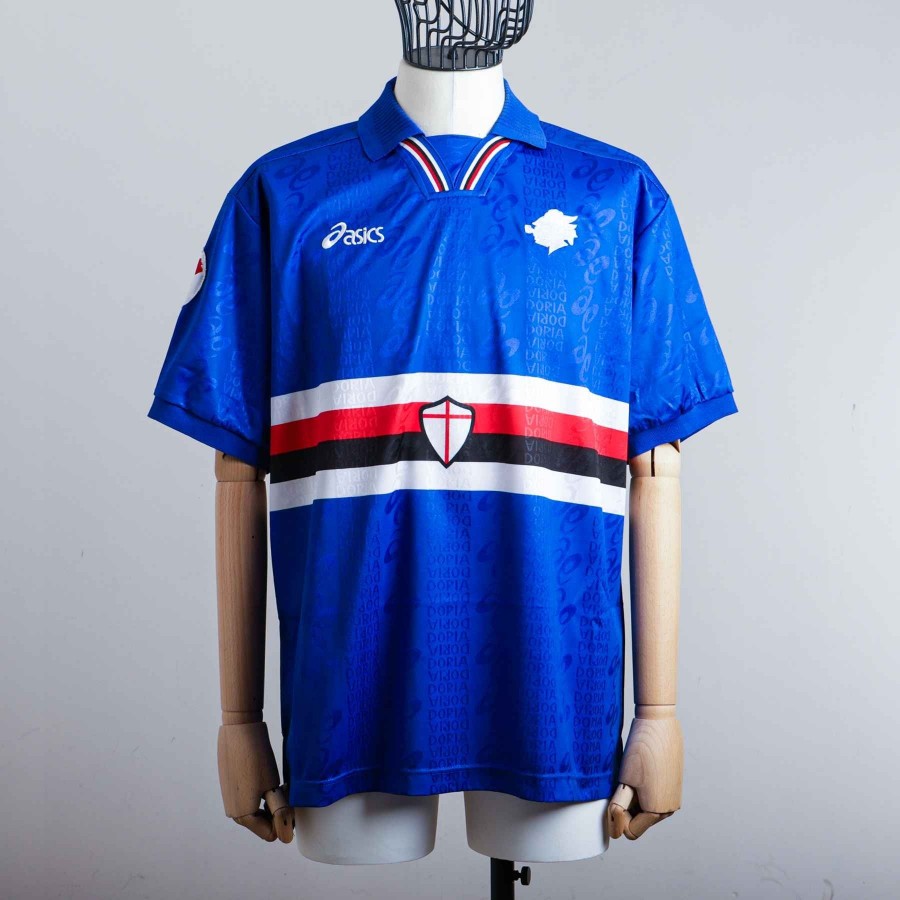 SAMPDORIA HOME JERSEY ASICS VERON N20 1996/1997