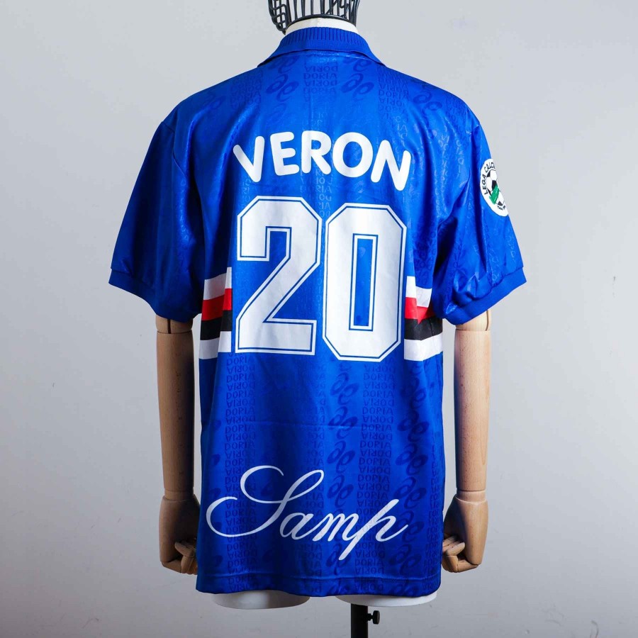 MAGLIA HOME SAMPDORIA ASICS VERON N20 1996/1997 by ASICS - Home
