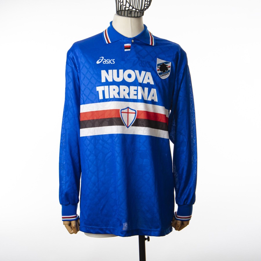 maglia home sampdoria ml 1995/1996 mihajlovic 16  by ASICS - Home (2)